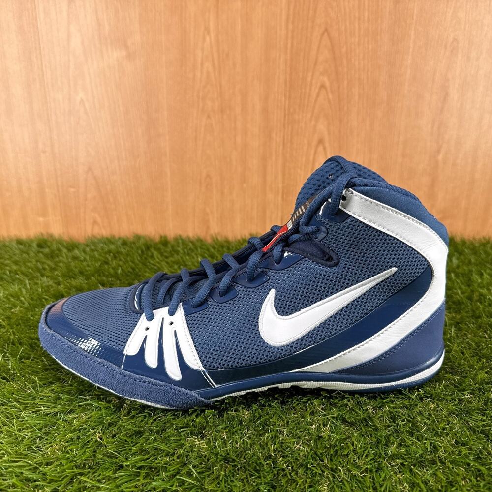 Nike Freek Navy White Wrestling Shoes 316403-411 Men's Size 11 - Picture 6 of 8